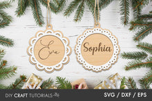 Load image into Gallery viewer, Lace Ornament SVG
