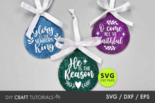 Load image into Gallery viewer, Christian Ornament SVG
