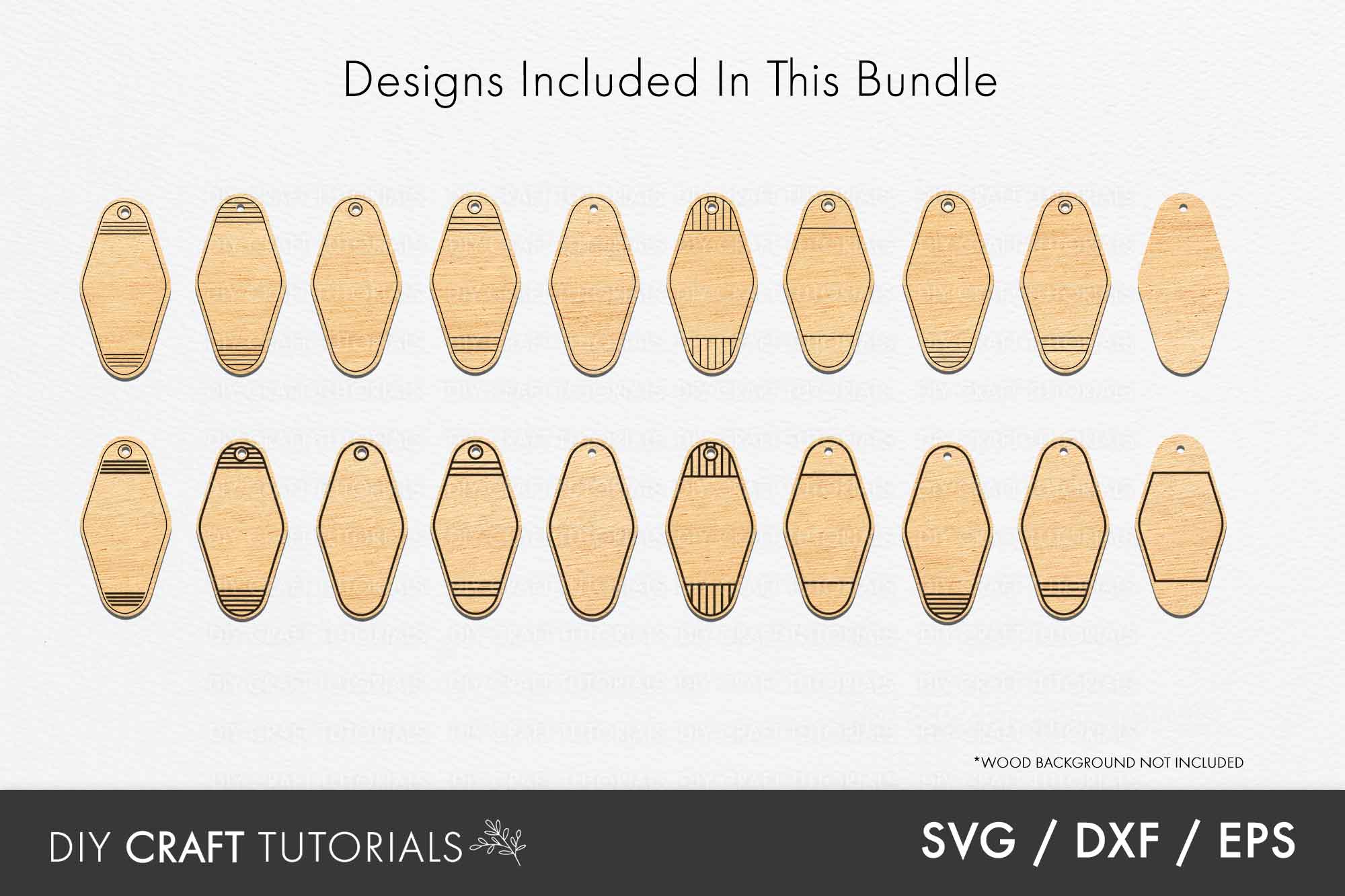 Motel Keychain SVG Bundle – DIY Craft Tutorials