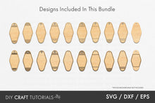 Load image into Gallery viewer, Motel Keychain SVG Bundle
