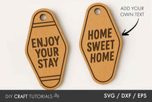 Load image into Gallery viewer, Motel Keychain SVG Bundle
