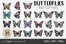 Load image into Gallery viewer, Layered Butterfly SVG Bundle

