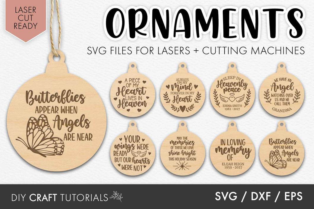 Memorial Ornament SVG