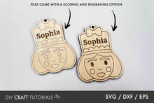 Load image into Gallery viewer, Nutcracker Ornament SVG

