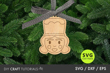 Load image into Gallery viewer, Nutcracker Ornament SVG

