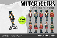 Load image into Gallery viewer, Christmas Nutcracker SVG
