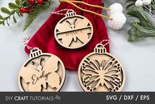 Load image into Gallery viewer, Butterfly Ornament SVG
