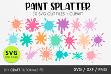 Load image into Gallery viewer, Paint Splatter SVG
