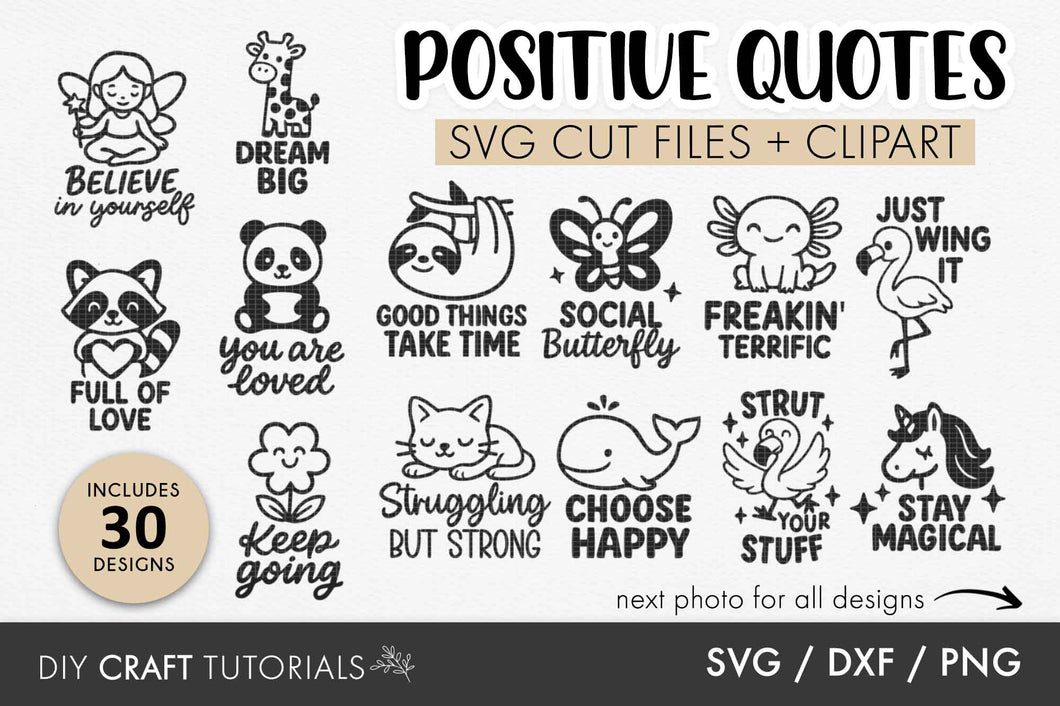 Inspirational Quotes SVG