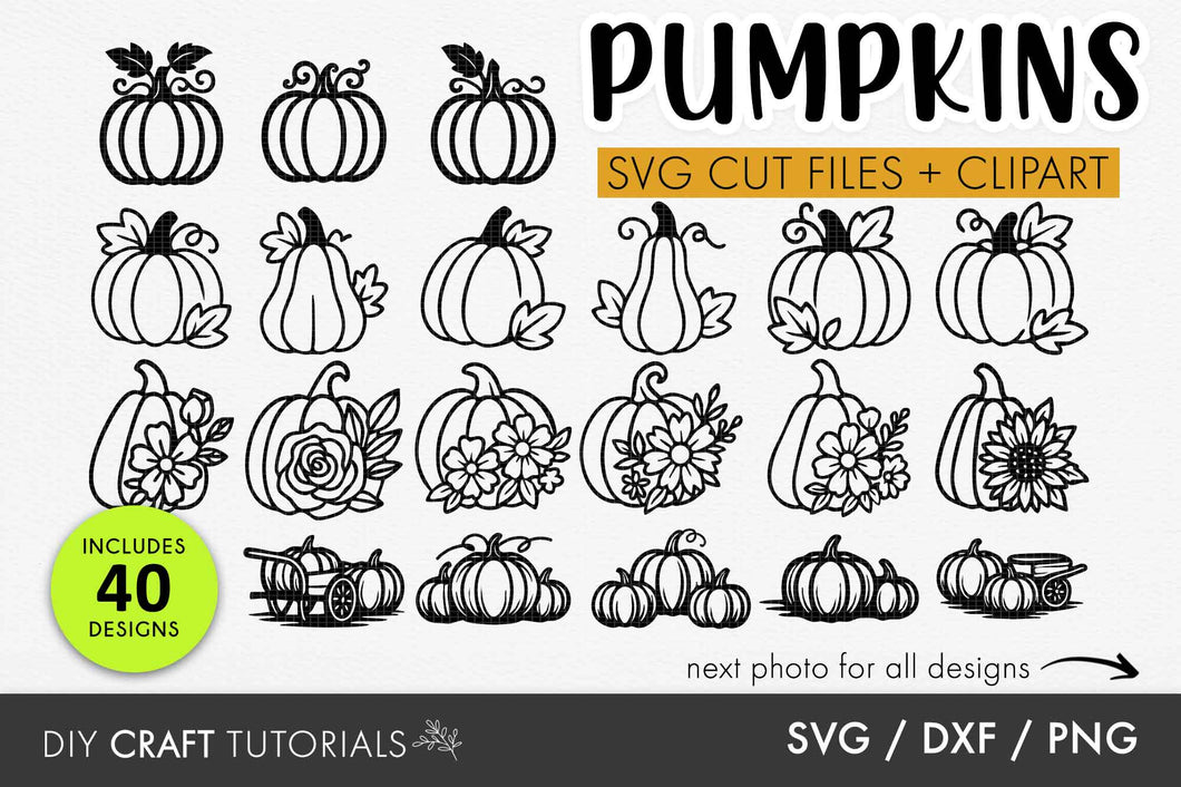 Pumpkin SVG Bundle