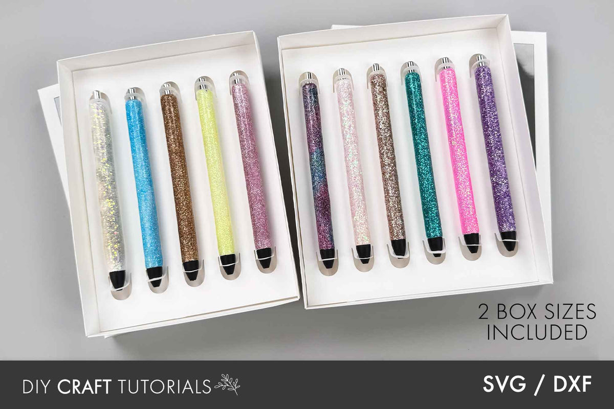 Pen Box Pattern Pen Box Template – DIY Craft Tutorials