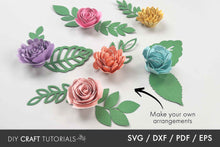 Load image into Gallery viewer, Rolled Flower SVG Bundle
