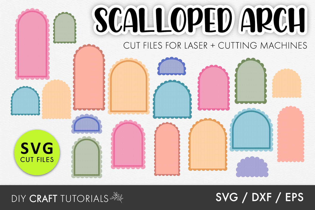 Scalloped Arch SVG
