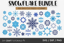 Load image into Gallery viewer, Snowflake SVG Bundle
