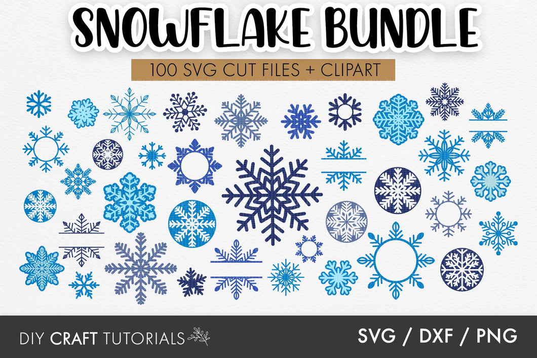 Snowflake SVG Bundle