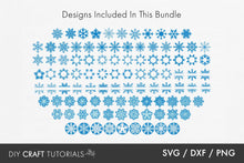 Load image into Gallery viewer, Snowflake SVG Bundle
