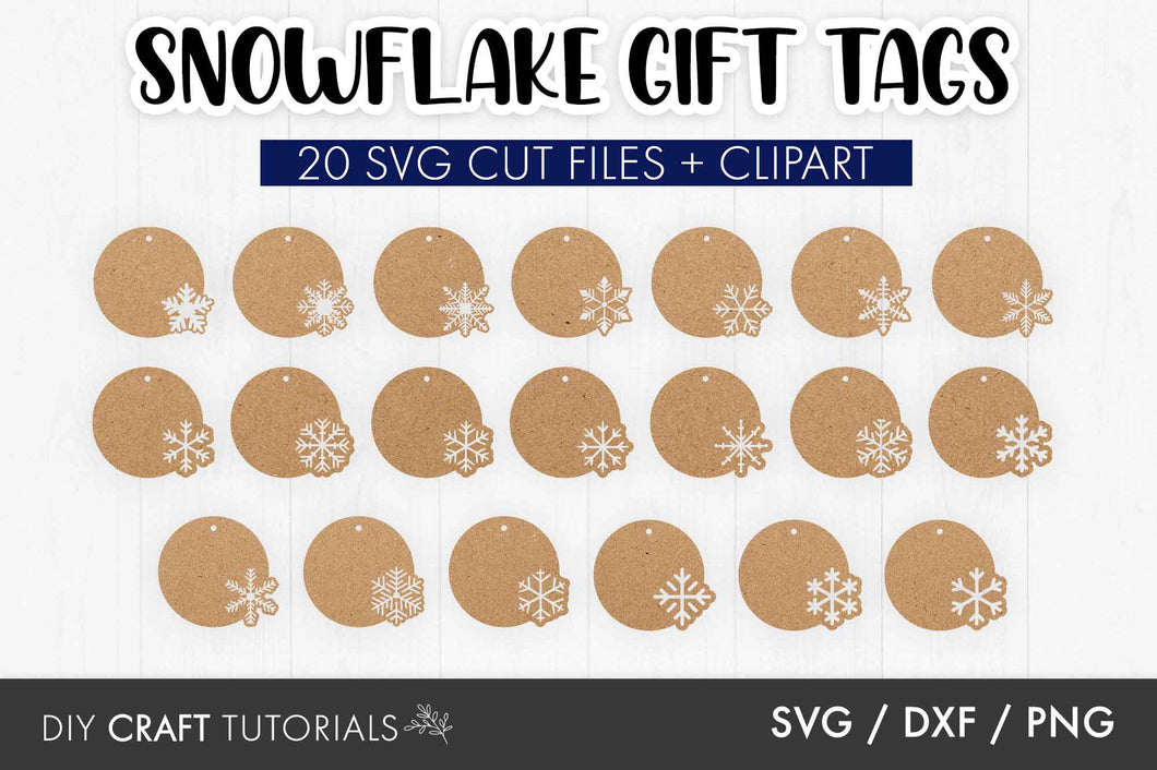 Snowflake Gift Tags