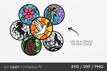 Load image into Gallery viewer, Stained Glass SVG
