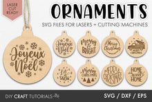 Load image into Gallery viewer, Christmas Ornament SVG
