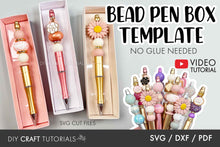 Load image into Gallery viewer, Beaded Pen Box Template

