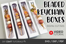 Load image into Gallery viewer, Beaded Keychain Box SVG
