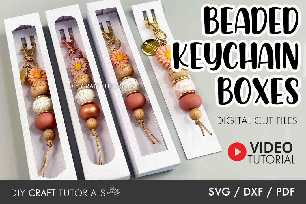 Beaded Keychain Box SVG