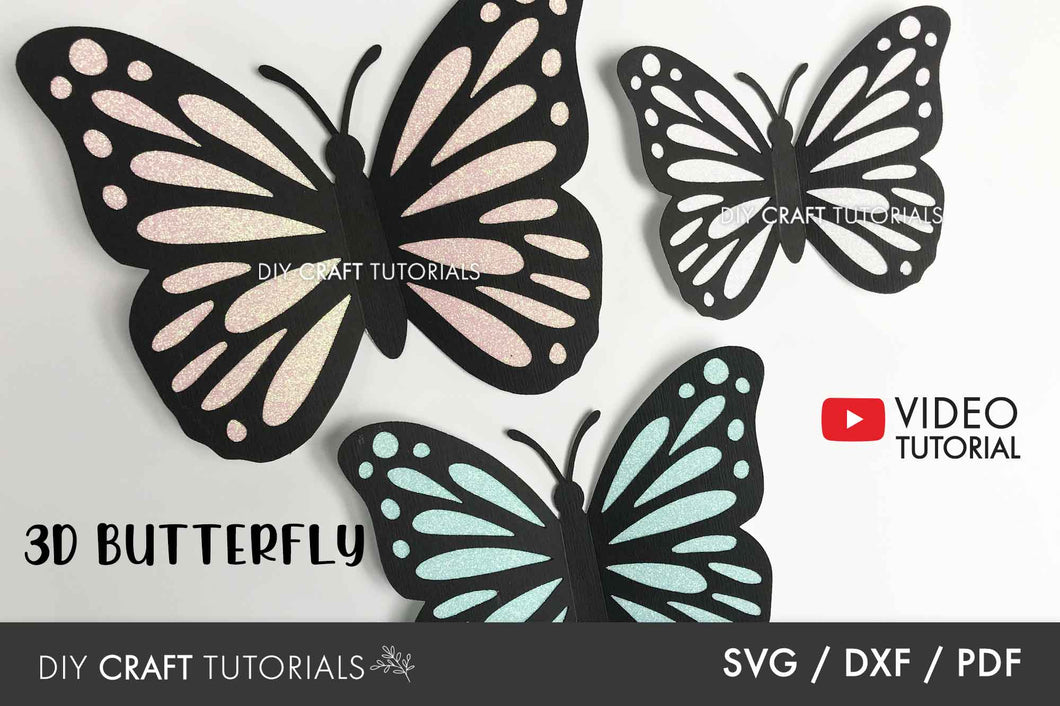 Butterfly SVG Template 10