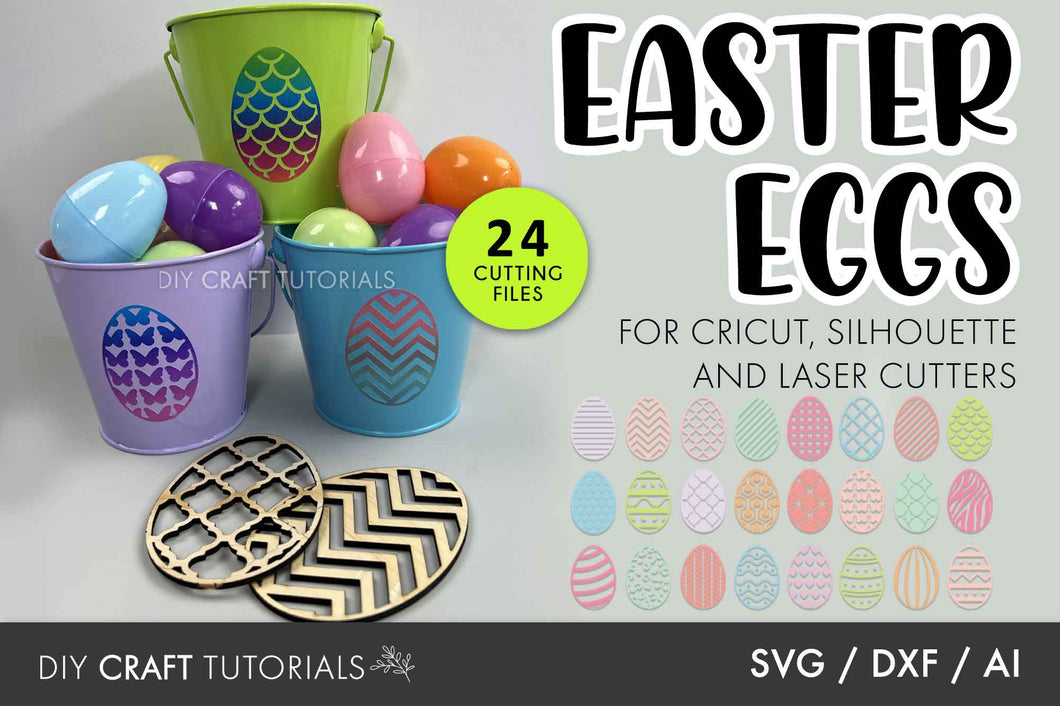 Easter Egg SVG - Set 2