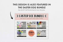 Load image into Gallery viewer, Easter Egg Tag SVG - Set 4
