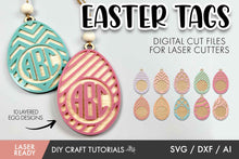 Load image into Gallery viewer, Monogram Easter SVG
