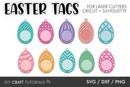 Easter Basket Tag Svg