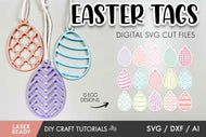Easter Egg Tag SVG