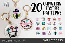 Load image into Gallery viewer, Christian Easter Keychains
