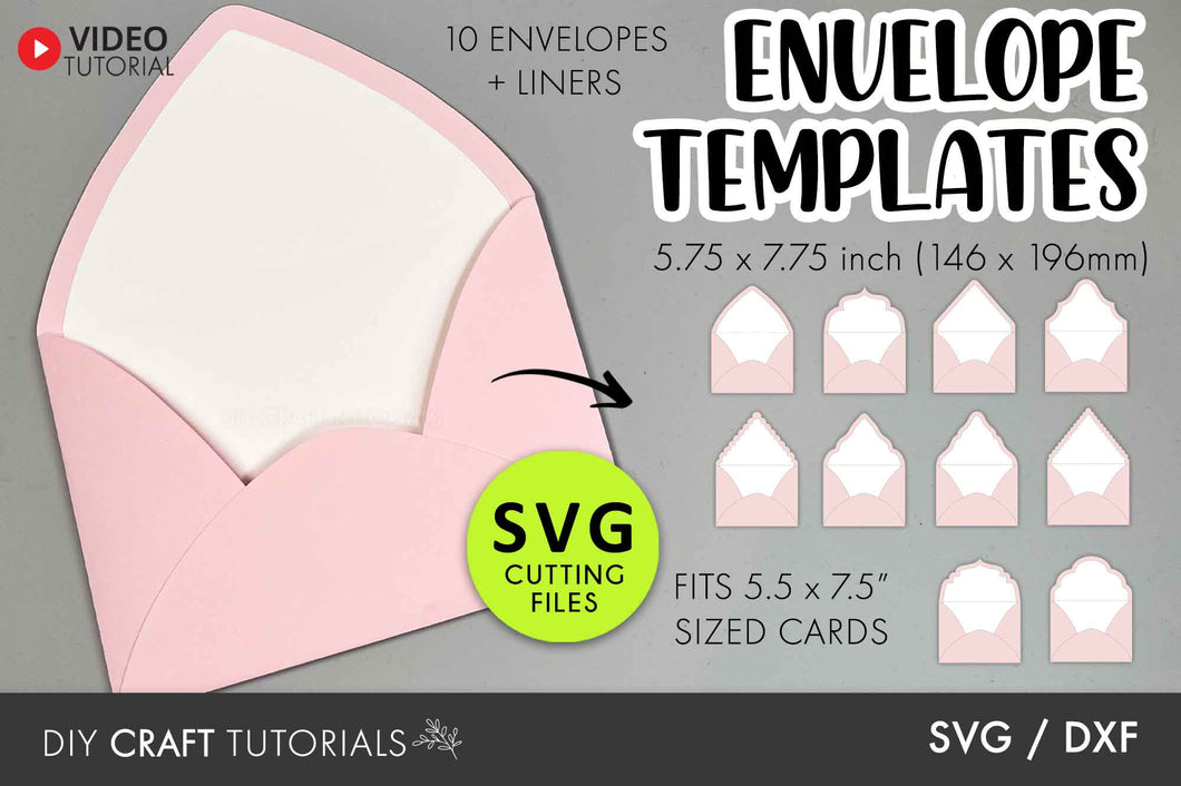 Envelope Template 5.75 x 7.75 – DIY Craft Tutorials envelope-template-5-75-x-7-75-diy-craft-tutorials