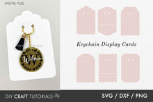 Load image into Gallery viewer, Ornate Keychain Display Card SVG
