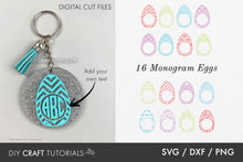 Load image into Gallery viewer, Monogram Easter Egg SVG

