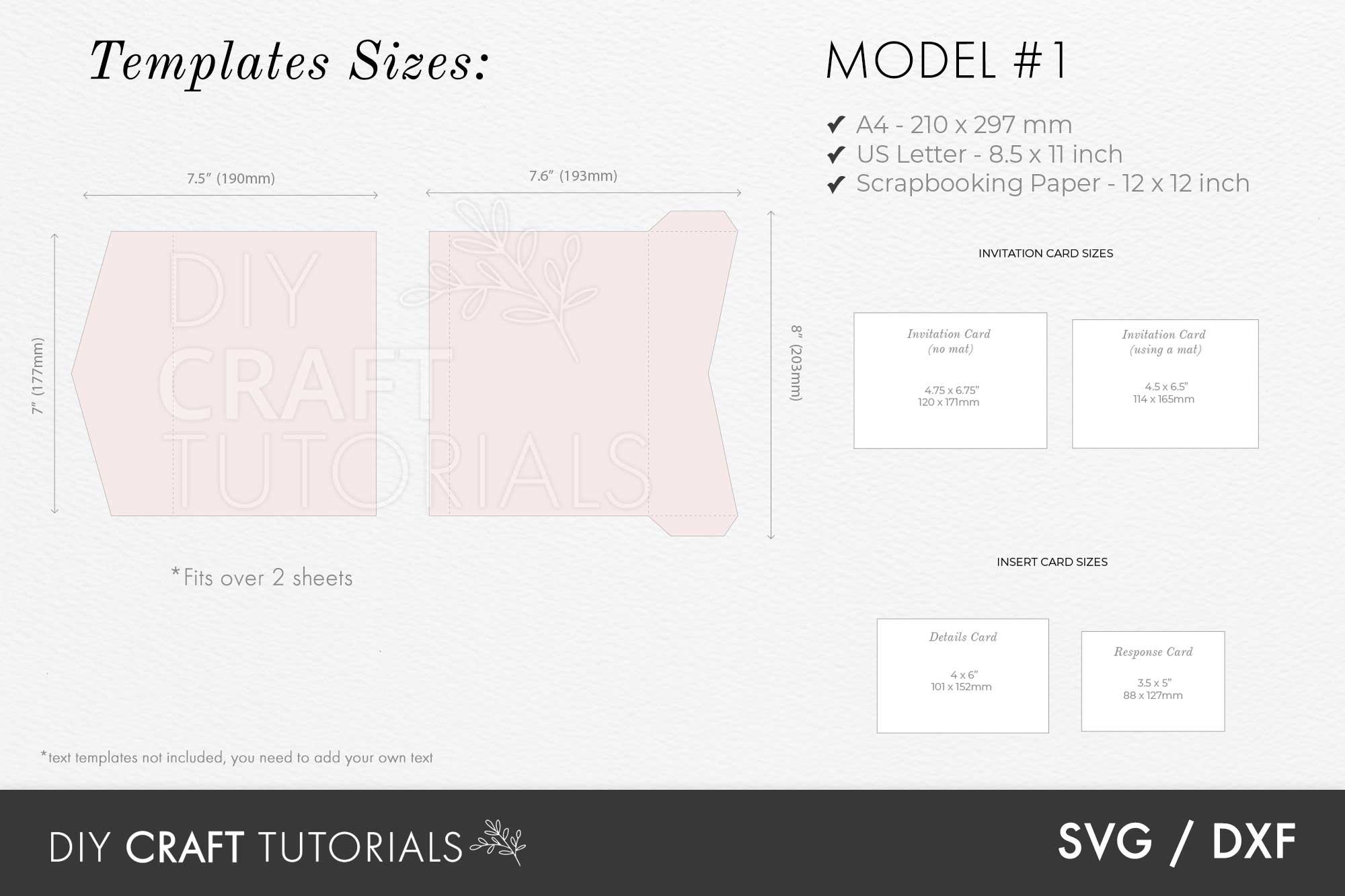 Wedding invitation invitation card dimensions | Beachweddingtips.com