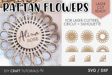 Load image into Gallery viewer, Laser Cut Flower SVG
