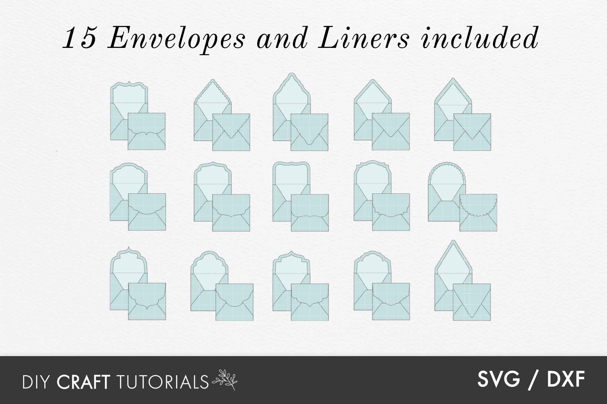Square Envelope SVG Templates – DIY Craft Tutorials