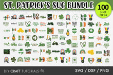 Load image into Gallery viewer, St Patrick&#39;s Day SVG Bundle
