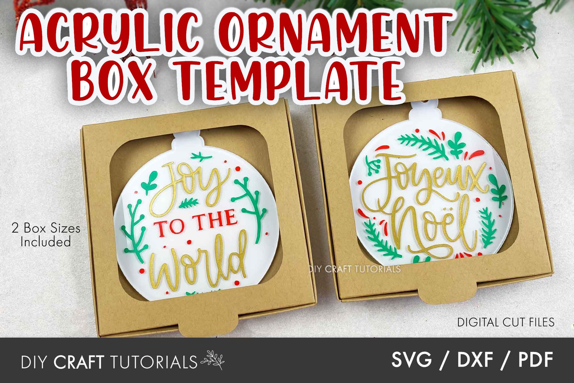 Acrylic Ornament Gift Box SVG – DIY Craft Tutorials acrylic-ornament-gift-box-svg-diy-craft-tutorials
