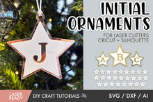 Load image into Gallery viewer, Star Christmas Ornament SVG
