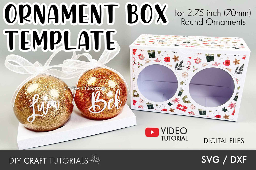 Double Ornament Box SVG