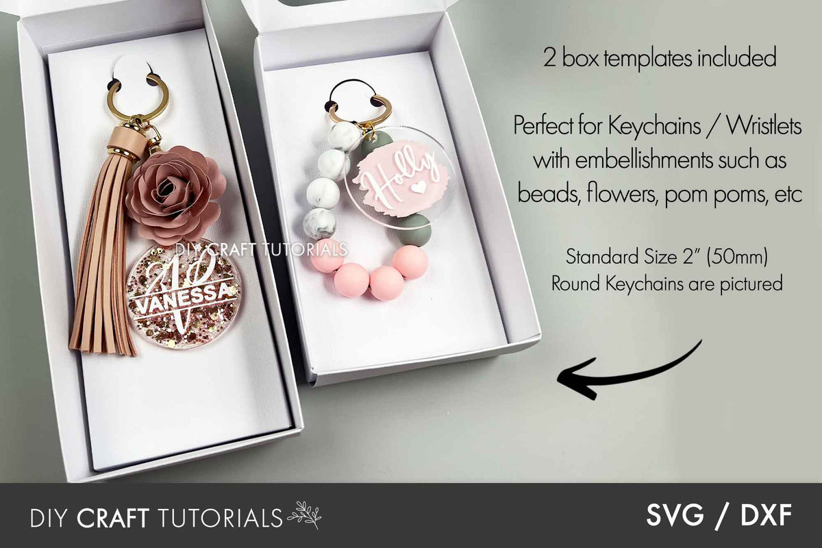 Keychain Box SVG – DIY Craft Tutorials