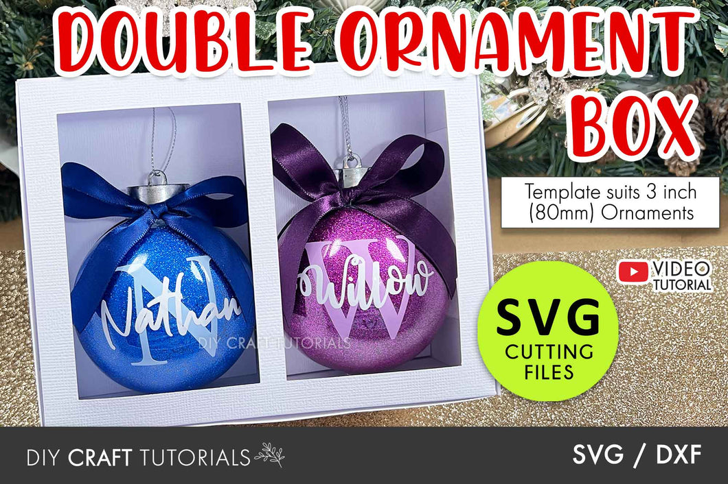 Double Ornament Box SVG