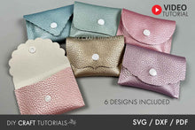 Load image into Gallery viewer, Faux Leather Purse SVG
