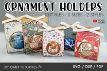Load image into Gallery viewer, Ornament Holder SVG Bundle
