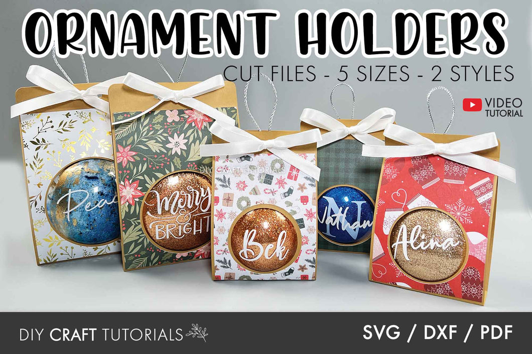 Ornament Holder SVG Bundle