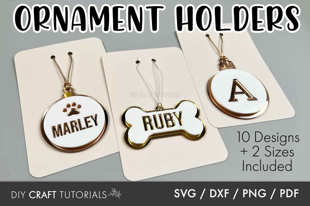 Ornament Holder SVG Bundle
