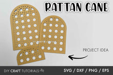 Load image into Gallery viewer, 5 Rattan Cane Seamless Patterns
